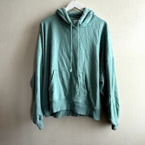 American Eagle Mint Green Hoodie- Medium